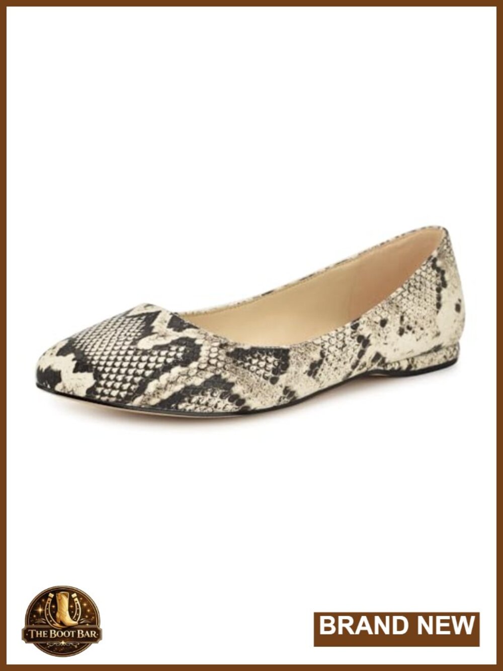 Faux Leather Almond Toe Slip-On Ballet Flats Casual Formal